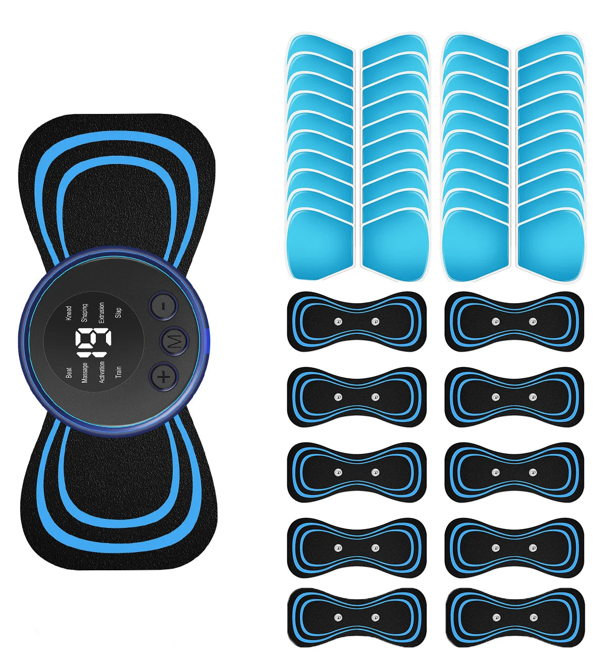Mini Electric Neck Massager Portable Rechargeable Cervical Vertebra Massage Patch For Muscle Relax Dropshipping Neck Massager