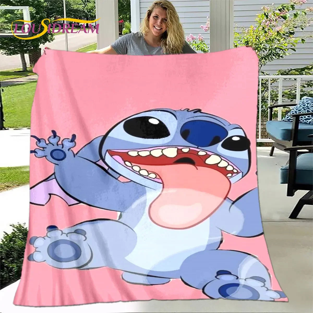 Cute Cartoon Children's Blanket,Flannel Blanket Throw Blanket,Sherpa Warm Kid Blanket for Living Room Bedroom Beds Sofa Outdoors