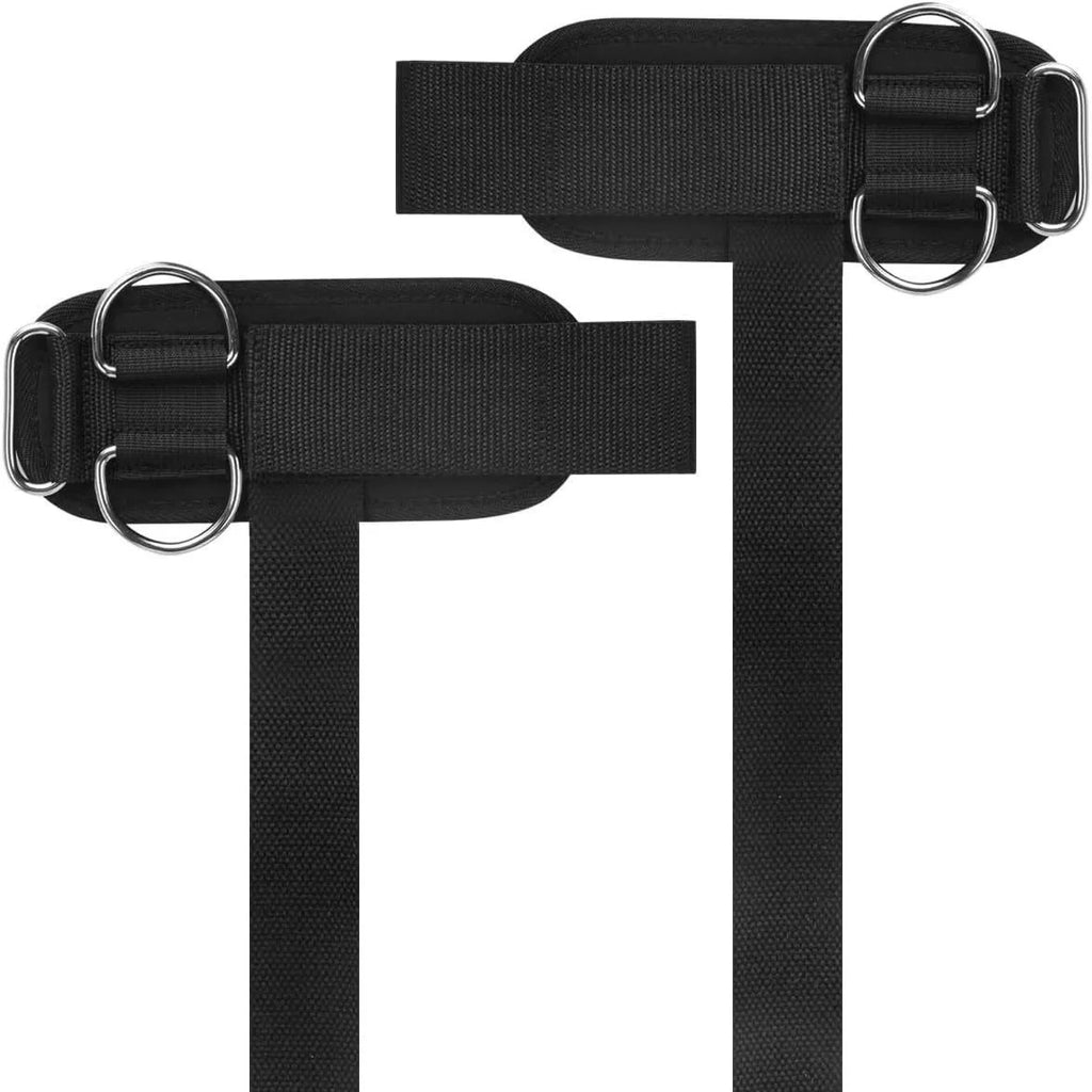 2Pcs Weightlifting Straps with D Ring,Adjustable Wrist Straps for Weightlifting,Fitness for Men and Women,Suitable for Gy