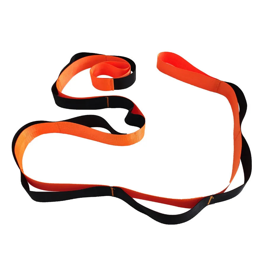 Stretching Strap Yoga Strap with Loops, Stretch Straps for Physical Therapy, Non-Elastic Exercise Strap for Pilates, Dance,Sport