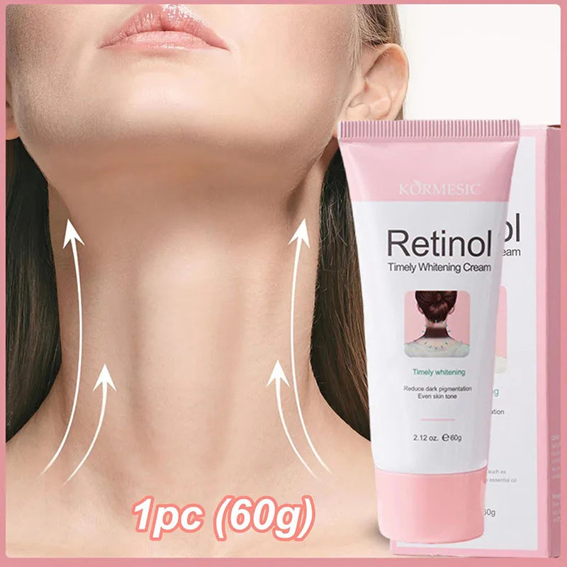 Retinol Whitening Cream Private Parts Underarm Bleaching Neck Lift  Firm Butt Knee Brighten Inner Thigh Dark Remove Melanin 60g