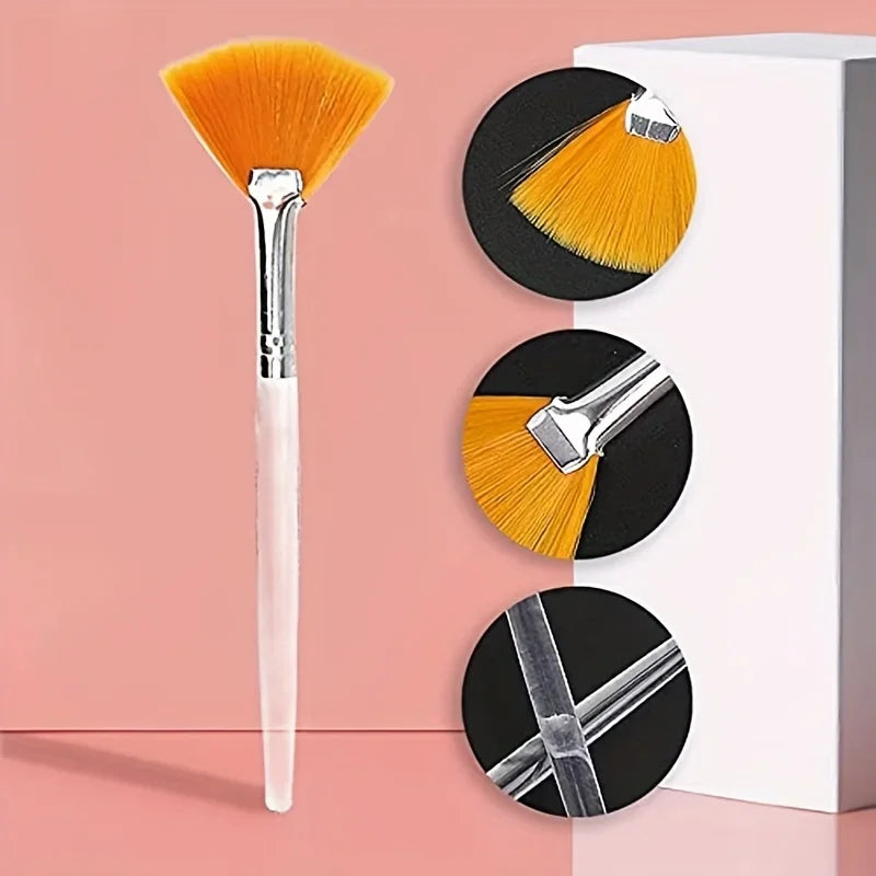 Facial care with soft brush head - Suitable for facial masks and basic facial skincare - Includes makeup mask application brush