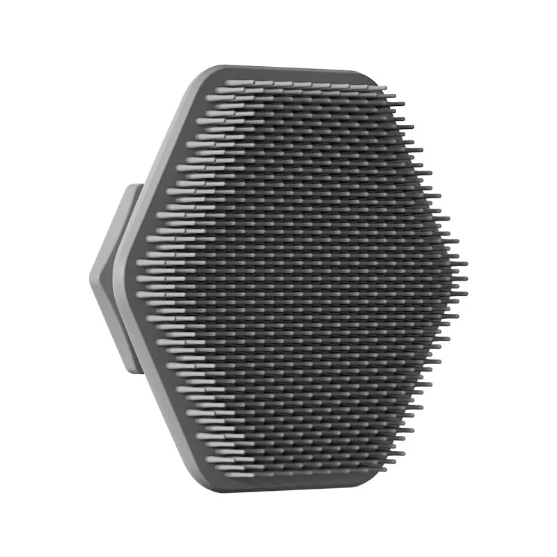 Silicone Cleaning Brush Face Cleansing Scrubber Massager Manual Facial Cleansing Brush Exfoliating Gentle Beard Skin Care Tool