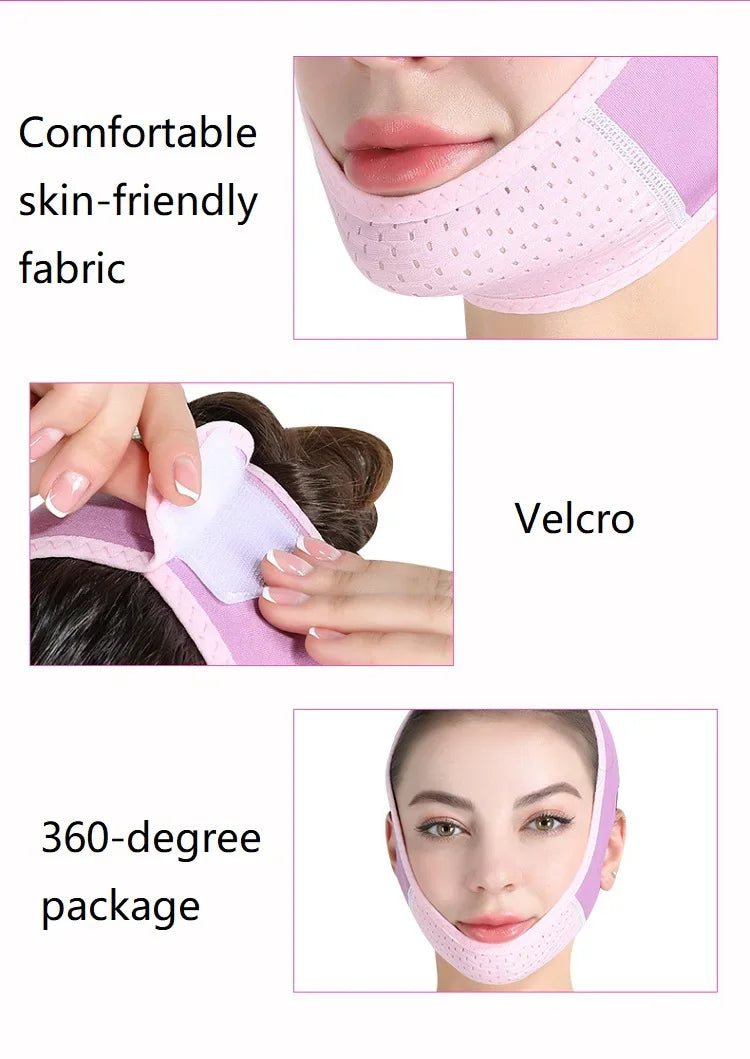 Double Chin Face Sheath Masque Double Menton Face Bandage Slimming Double Chin Mask Lifting Band Visage LBHL04