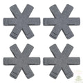 Pot and Pan Protectors 12Pcs Pot Dividers Pad Non-woven 3 Sizes Pans Separator Pads for Protecting Separators Pads Cookware
