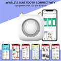Mini Pocket Printer, Portable Thermal Printer with LED,Bluetooth Inkless Printer for Kids, Used in Home, Office, Study