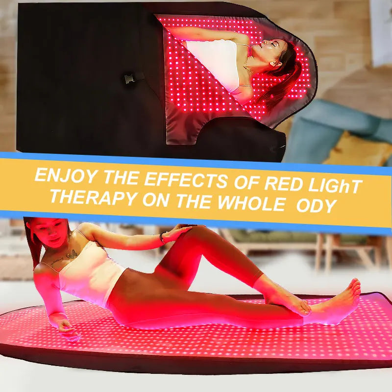 Recommend Full Body Red Light Therapy for Pain Relief LED Light Bag 660nm 850nm Red Light Therapy Sleeping Bag