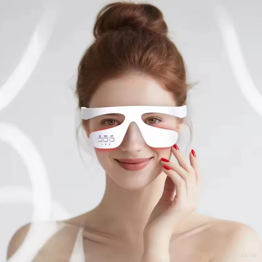 3D Eye Massager Anti-Aging Eye Massager Eyes Fatigue Relief Relaxation Relieve Dark Circles EMS Eye Care Massage Eye Bag Removal
