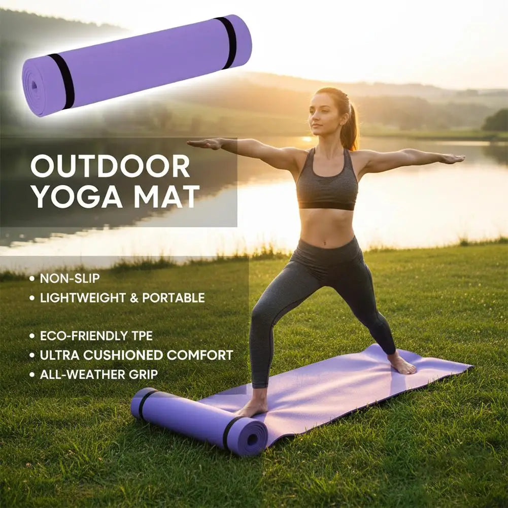 Yoga Mat Nonslip Exercise Fitness Pilates Mat Exercise Body Building Blanket For Exercise Yoga And Pilates Gymnastics Mat