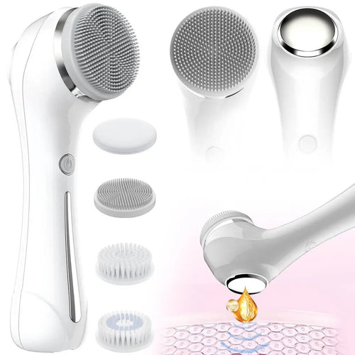 5-Head Sonic Cleansing Brush