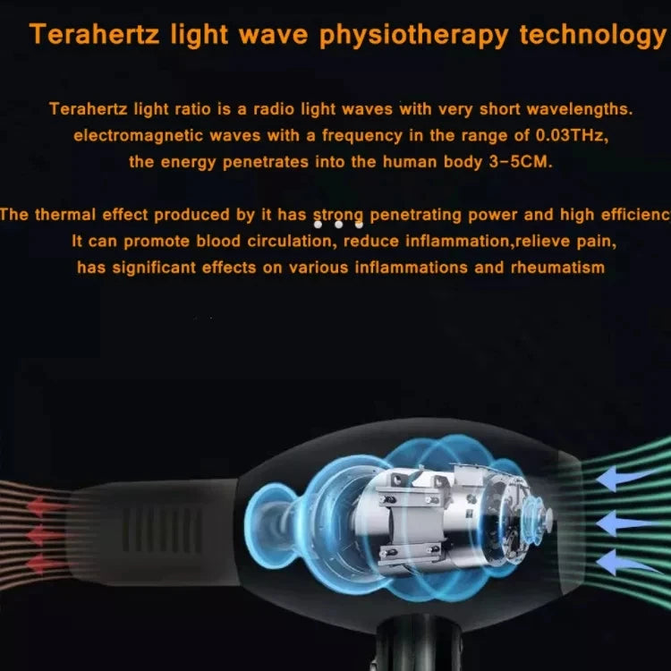 FOR Pain Relief Blue Light Therapy Quantum Lightwave Apparatus Terahertz Blower Iteracare Wand