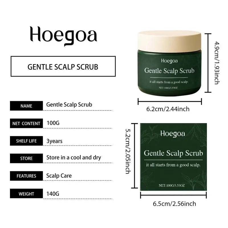 Nourishing Scalp Scrub for Deep Cleansing Hair Exfoliation and Anti Hair Loss Enhances Scalp Health Daily Care