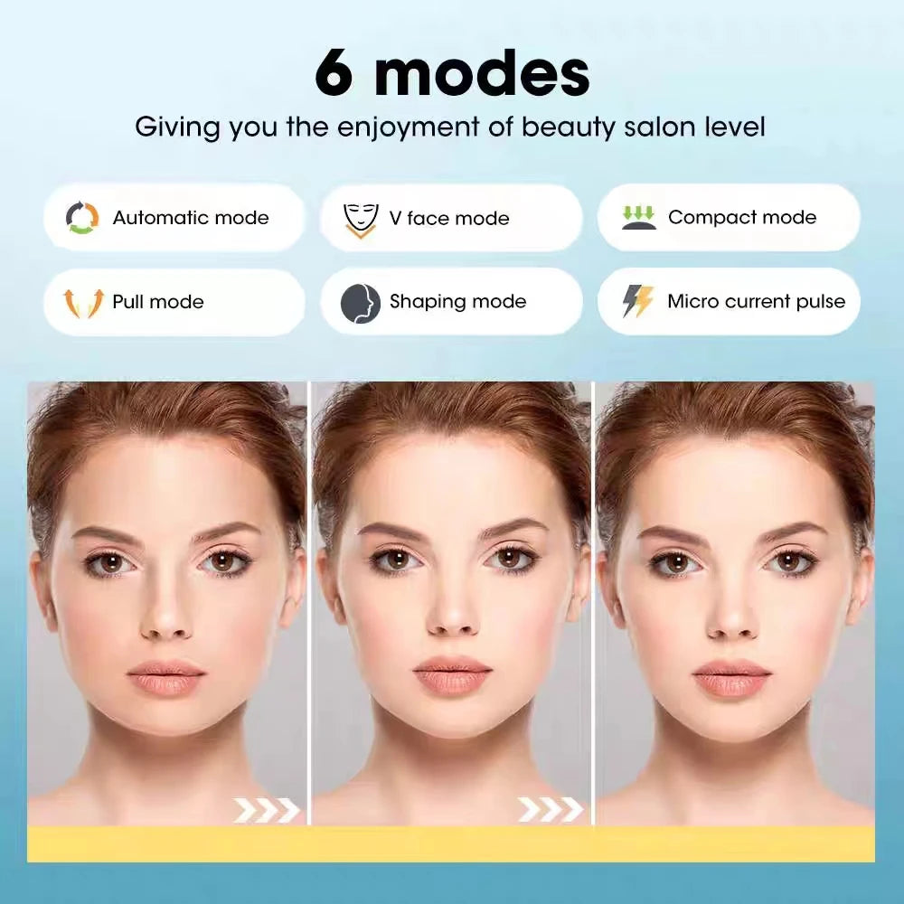 Ems Micro-Current Face Slimming Instrument Tighten Double Chin Face Slimming Facial Beauty Instrument