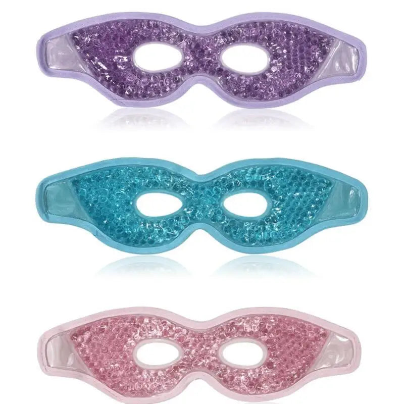 Cooling Eye Mask Gel Reuseable Cold Compress Face Mask Sleeping Mask Eye Cooling Puffy Dry Eyes Relieve Facial Edema Skin Care