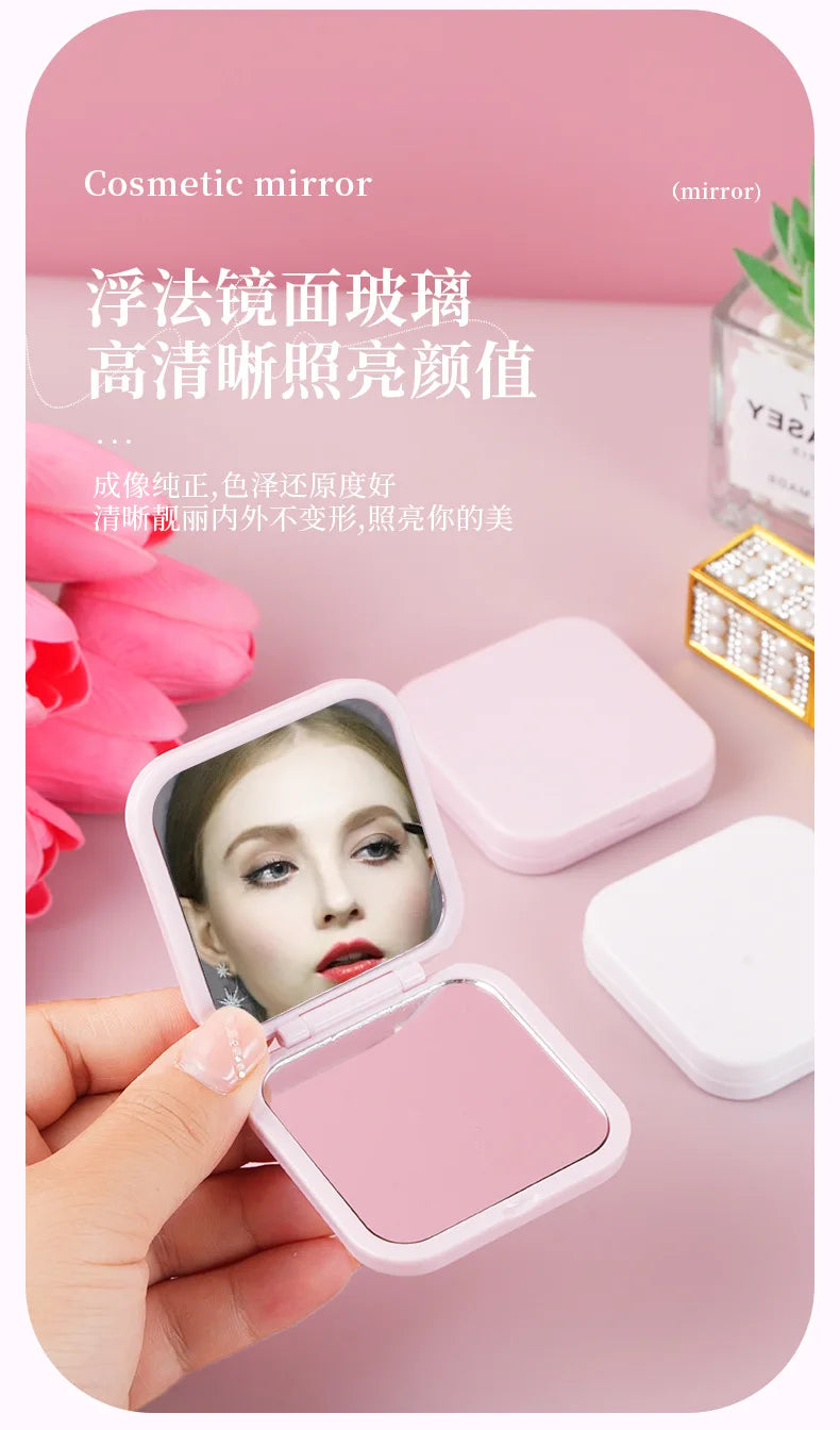 Round Mini Makeup Mirror Dustproof Small Makeup Mirror Gift For Birthday