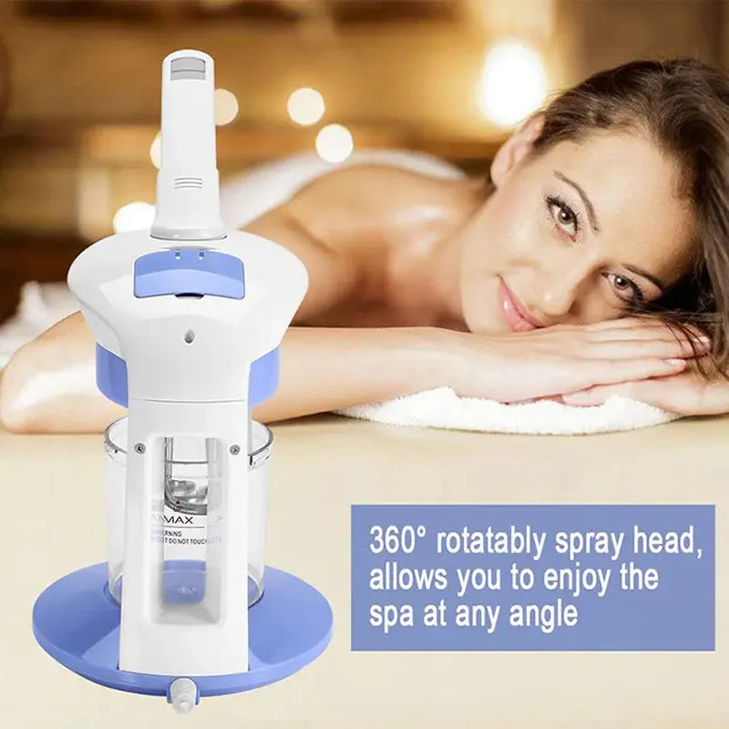Professional Vaporizer Face Care Facial Thermal Water Steamer Nano Mist Sprayer Nebulizer Ozone Vapor Steam Fogger Beauty Tools