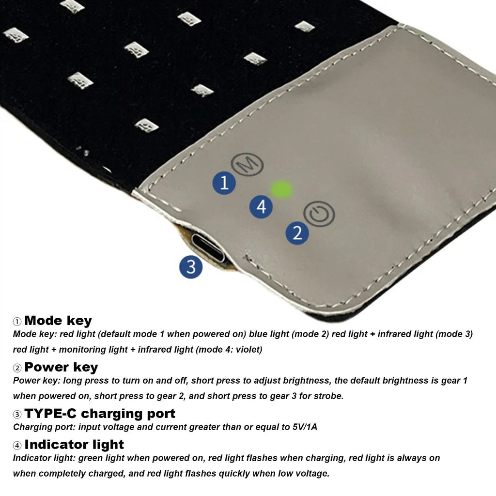 Hair Growth Cap Infrared Cap To Reduce Alopecia & Shedding Hair Growth Device Prevents Alopecia with LED Light for Men Women
