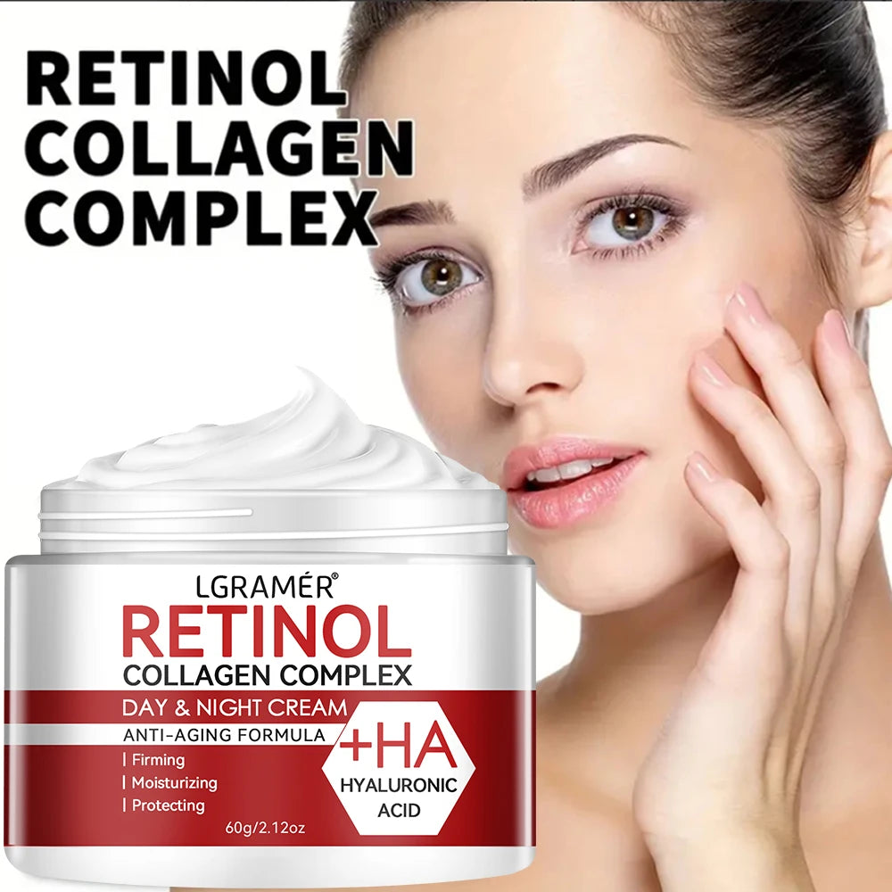 Retinol Lifting Firming Cream Collagen Wrinkle Remover Face Cream For Moisturizer Whitening Brighten Skin Products