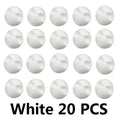 20Pcs Round Cord Clips Silicone Winder Organizer Cable Clip Desk Tidy Management Wire Holder for Car USB Charging Tablet Wires