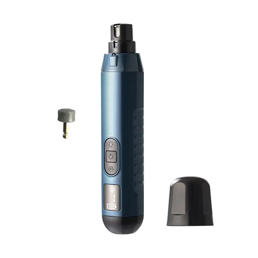Electric Pet Nail Grinder 5 Speed, Low Noise, Rechargeable For Dogs & Cats, Professional Pet Nail Trimmer Grooming Tool