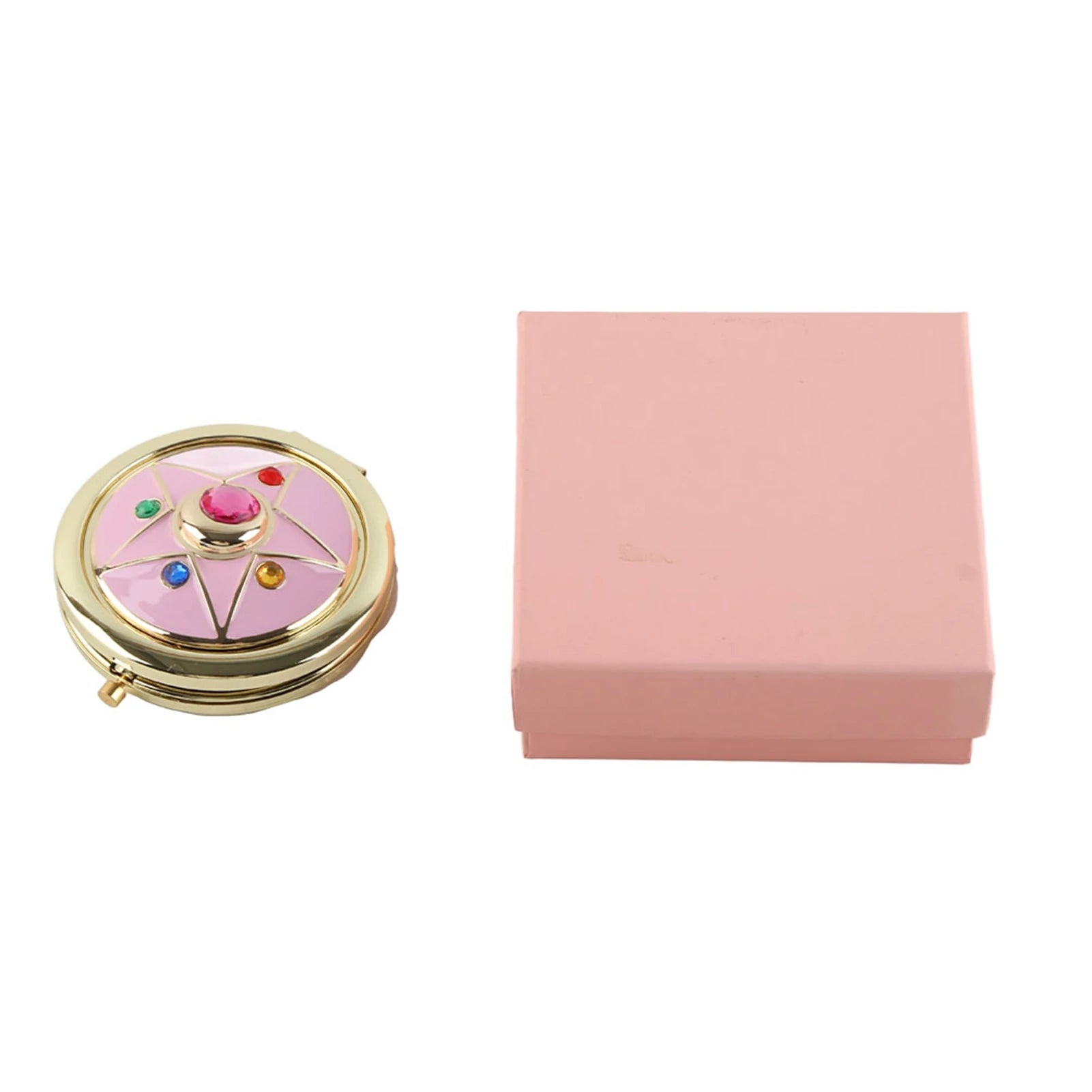 Anime Makeup Mirror Anime Makeup Mirror Star Crystal Star Cosmetic Makeup Folded Mirror Cosplay Prop Folded Mirror Makeup Mirror