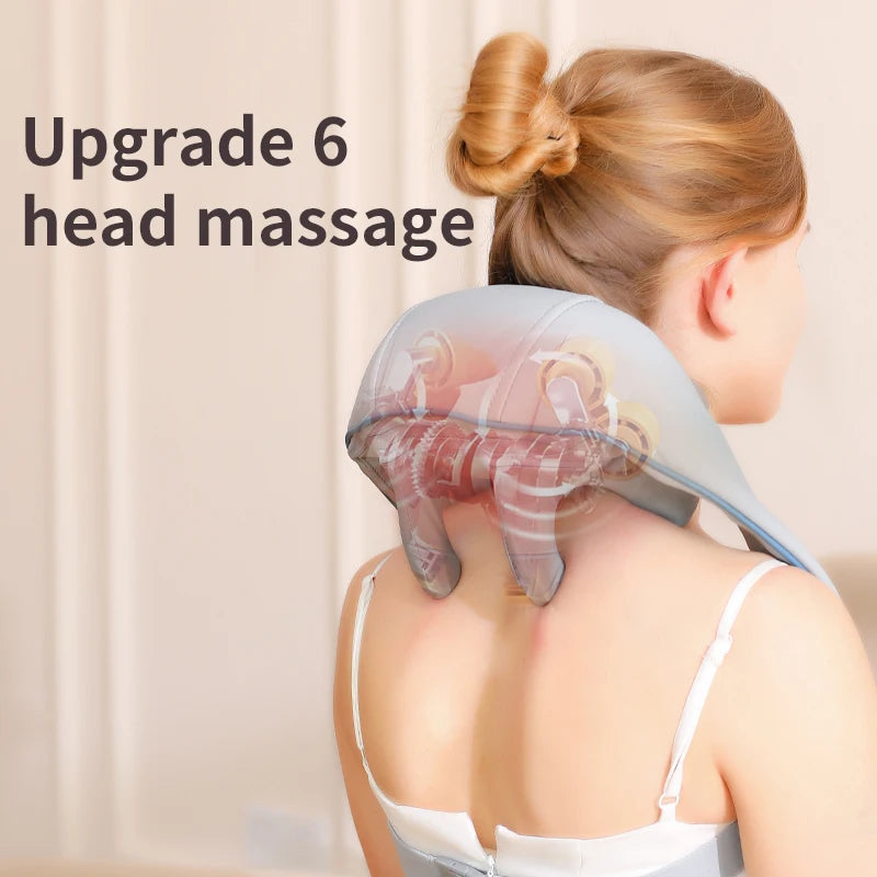 Shoulder-Neck Massager, Back-Shoulder Massager, Back-Shoulder Massager, Wireless Massager, Shoulder-Neck Massager, Pillow-Neck Massager, Back Muscle Relaxer, Full-Body Massager.