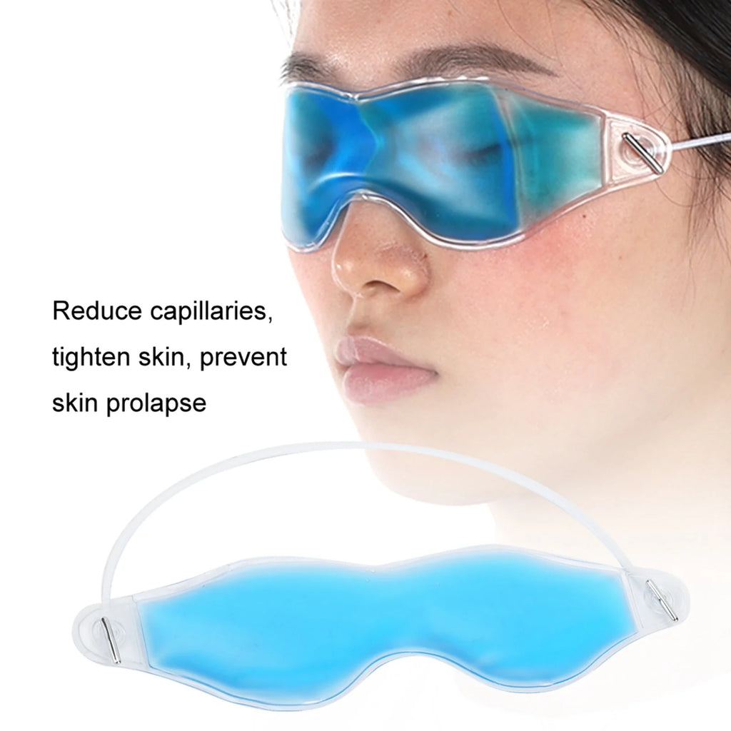 Gel Cooling Eye Mask Ice Therapy Compress Pads Sleep Goggles Spa Patch Healing Gels For Comfort Masks Dark Circles Remover Eye
