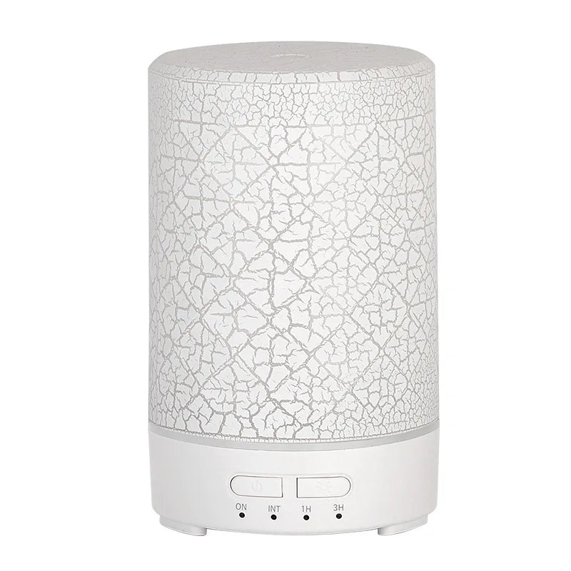 Aroma Diffuser 150ML Timing Function Ultrasonic Air Humidifier Bedroom Essential Oil Diffuser with LED Night Lights