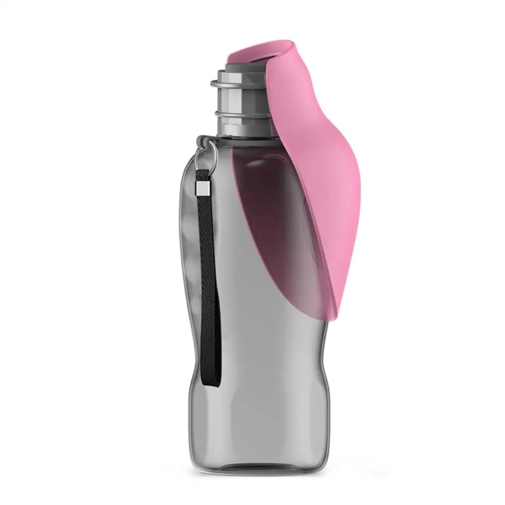 Portable Dog Water Bottle Pet Travel Collapsible Bowl Outdoor Hiking Large Capacity Puppy Kitten Drinking Dispenser Leakproof Bo