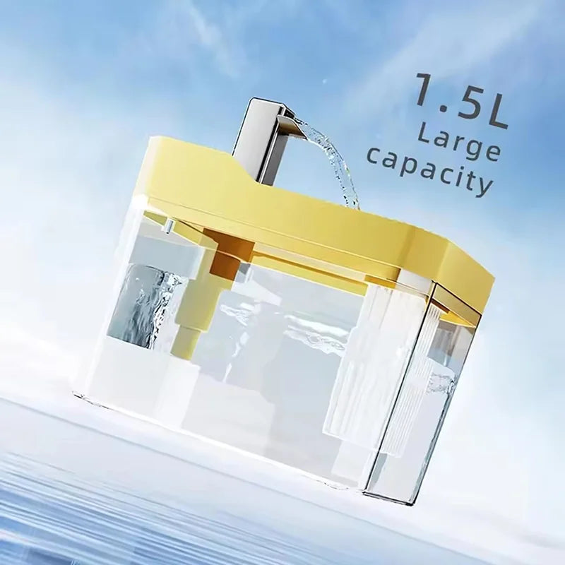Cat Water Fountain Automatic Pet Water Dispenser for Cats with Filters Fresh Circulating Flowing Water Design Pet Supplies