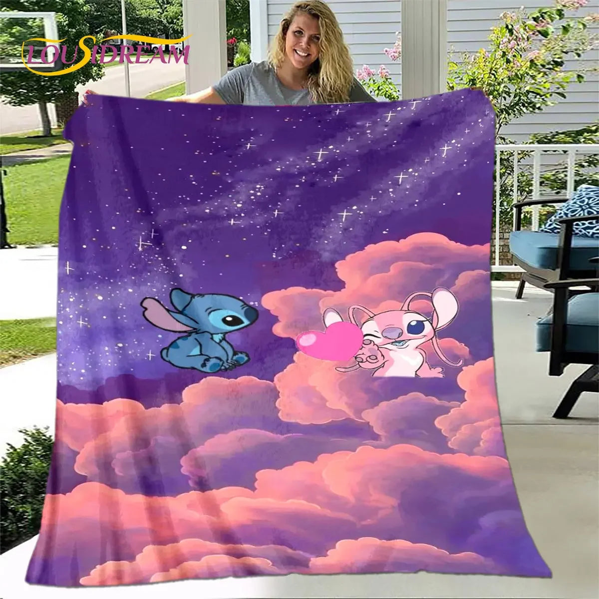 Cute Cartoon Children's Blanket,Flannel Blanket Throw Blanket,Sherpa Warm Kid Blanket for Living Room Bedroom Beds Sofa Outdoors