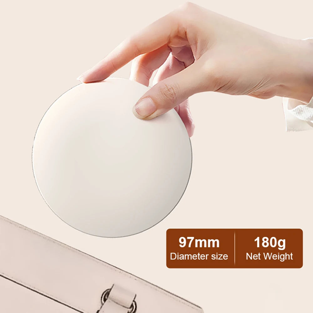 Smart Sunscreen LED Light Portable Makeup Mirror UV Camera Visual Face Sunscreen Makeup Mirrors
