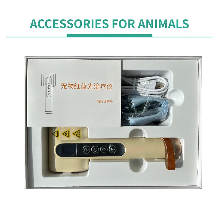 Vets Pet Care Equipment Red and Blue Light Therapy for Dogs and Cats Veterinary Instrument
