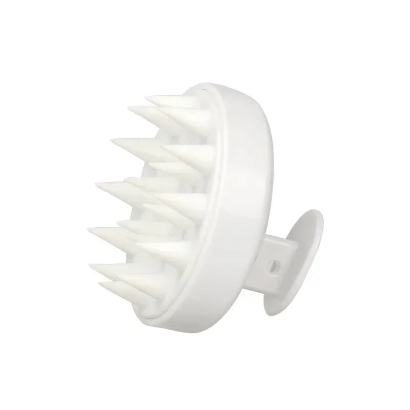 2-in-1 Silicone Scalp Massager & Shampoo Brush - Painless Hair Growth Stimulator for Shower, Gentle Head Spa Tool