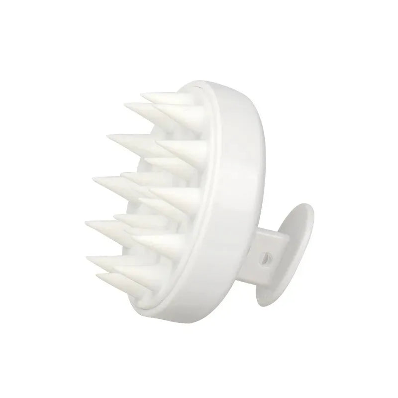 Scalp Scrubber Shampoo Brush Massager Clean Scalp Comb With Handle Hair Washing Brush Scalp Exfoliator Brush Head Scrubber Tools