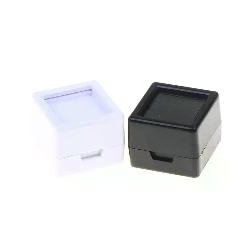 Jewelry Organizer  Storage Box Gem Display Container for Rings Earrings DIY Crafts 10 Pieces