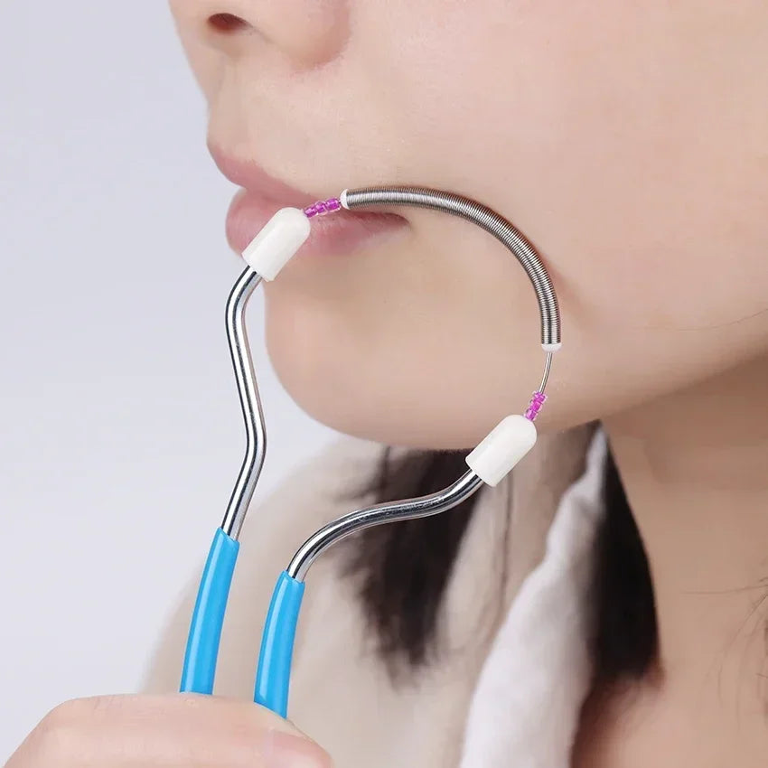Facial Hair Remover For Women.Remove Unwanted Hair On Upper Lip,Chin,Face,Or Neck The Original Remover Spring For Unsightly Hair