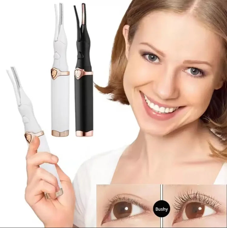 Electric Curling Eyelash Curler Anti-burn Curling Device, Pink 5D Eyelash curler