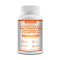 Natural Liposomal Vitamin C - Immune System & Collagen Booster, High Absorption, Skin Vitamins, Vegeterian, Vegan, Non-GMO