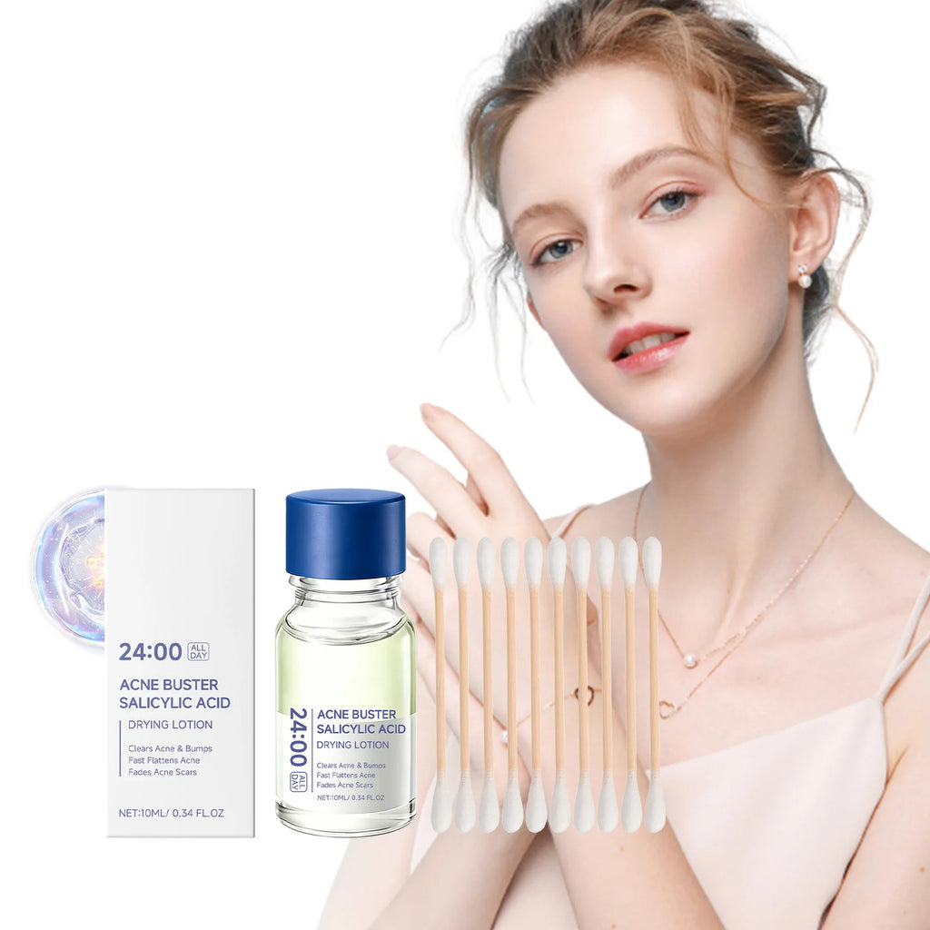 Acne Removal Serum For Women Treats Acnere Gulate The Water Oil Balance Refine Pores Gentle Soothing Salicylic Acid Essence 1set