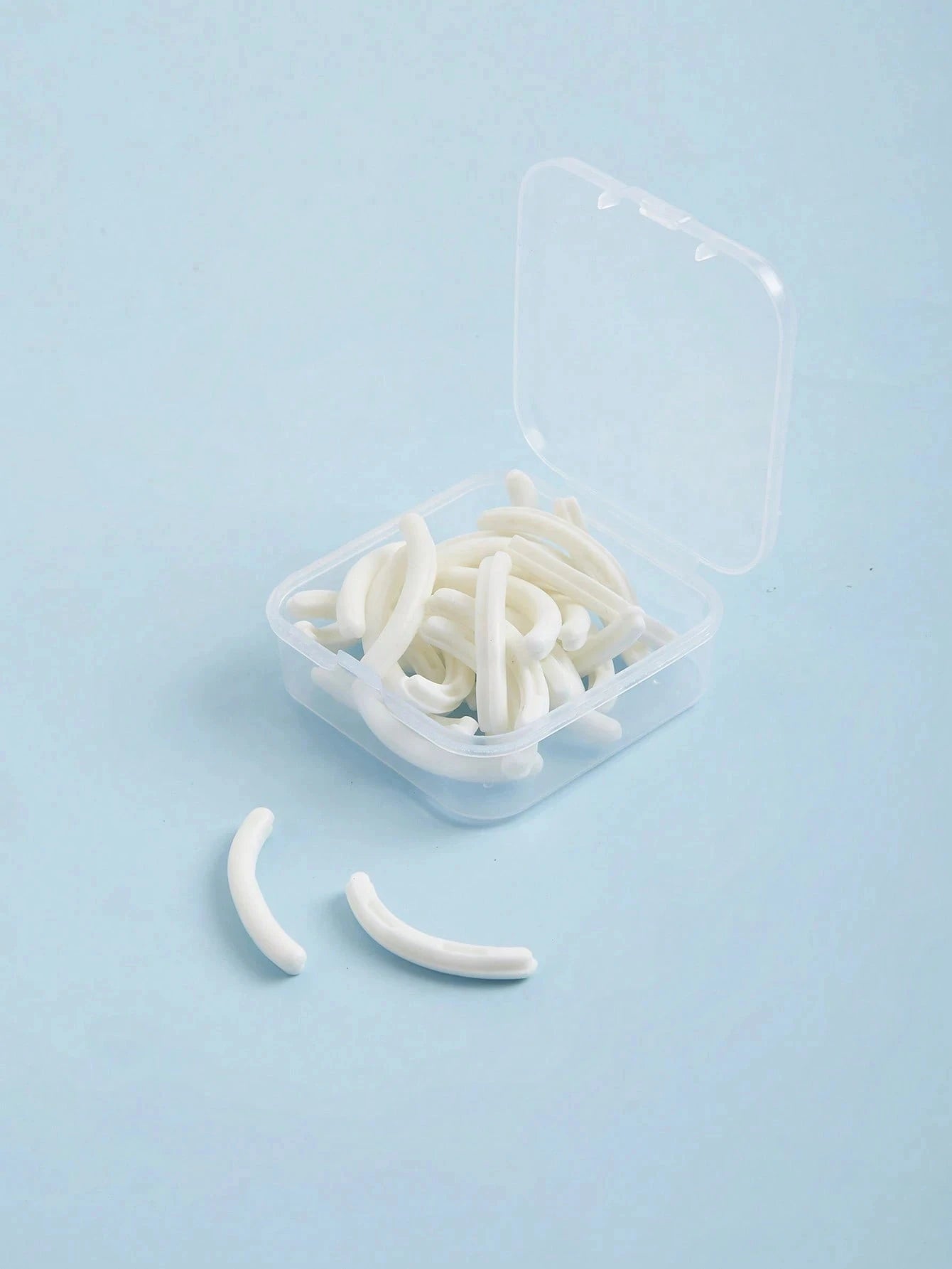 30Pcs Eyelash Curler Refill Eyelash Curler Pad,Silicone Rubber Curler Replacement Pad For Universal Eyelash Curler With Box