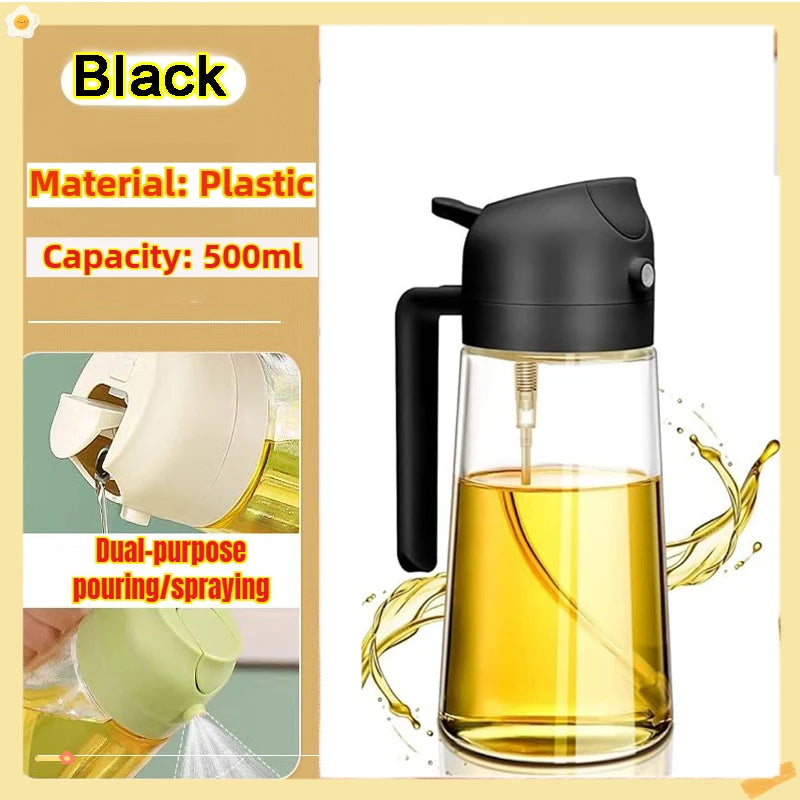 Oil Spray for Cooking - Olive Oil Dispenser Bottle Sprayer Mist-Reusable Food Grade Oil Vinegar,Spray Bottle Kitchen Accessories