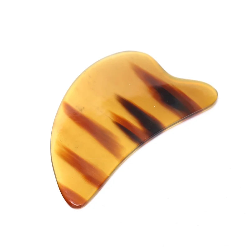Natural Ox Horn Gua Sha Board Gouache Scraper Face Massager Facial Lift Scraping