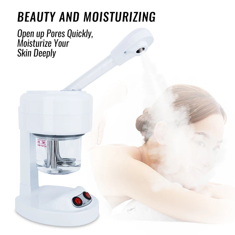 Hot Sale Ozone Steam Face Warm Mist Spray Portable Facial Steamer For Face Professional Ionic Facial Steamer for Home Use