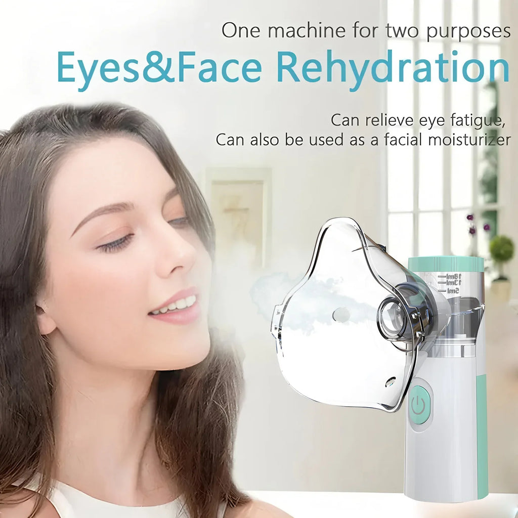 Portable Mini Facial Steamer Face Skin Care Nano Mist Sprayer Vaporizer Beauty Water Spa Nebulizer Humidifier