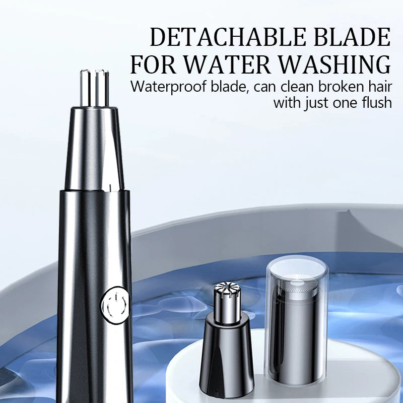 Rechargeable nose hair trimmer electric nose hair trimmer men's shaver nose hair trimmer nose hole trimming scissors