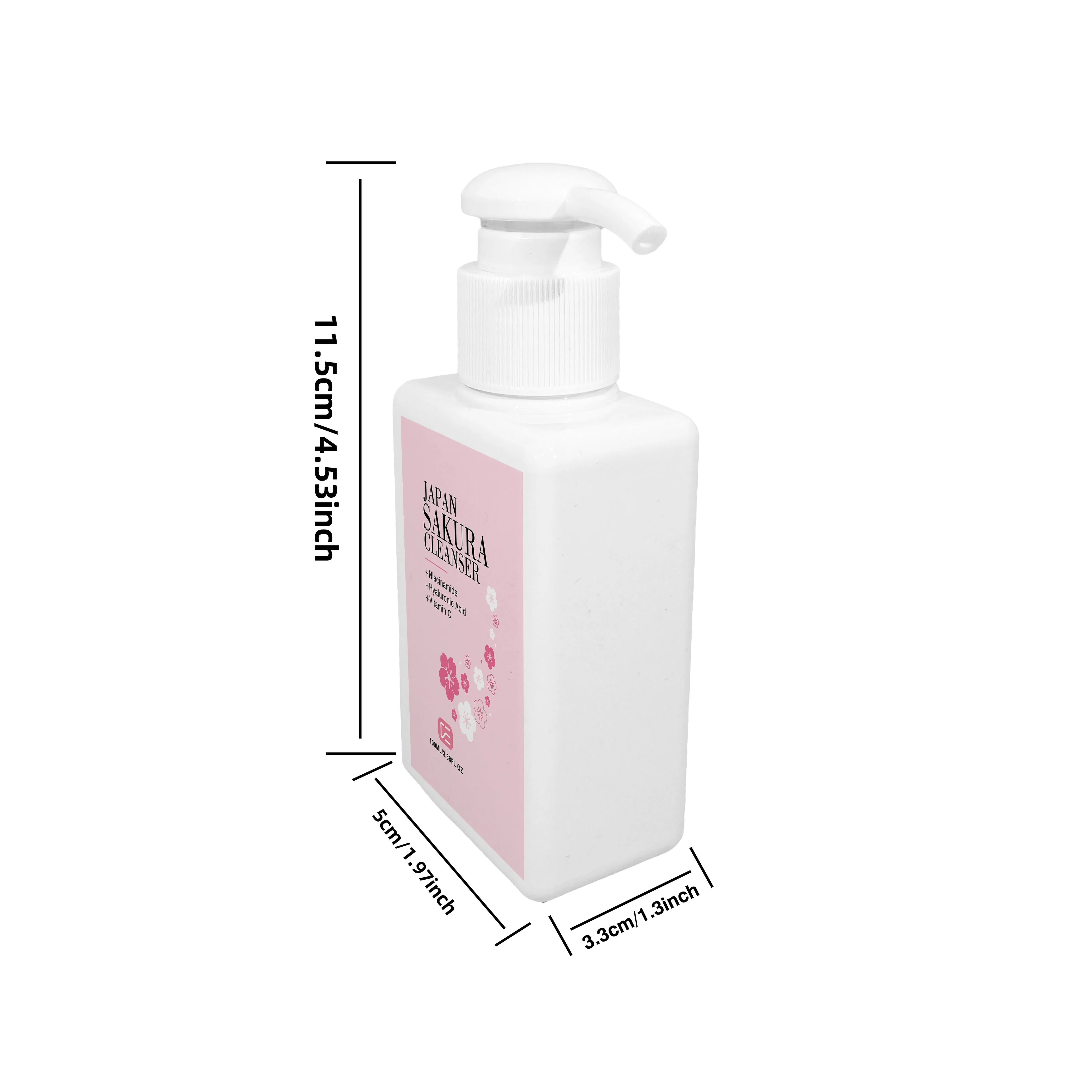 JAPAN SAKURA CLEANSER - Deep Pore Cleansing Cherry Blossom Cleanser for All Skin Types, Daily Morning & Night Skincare Routine