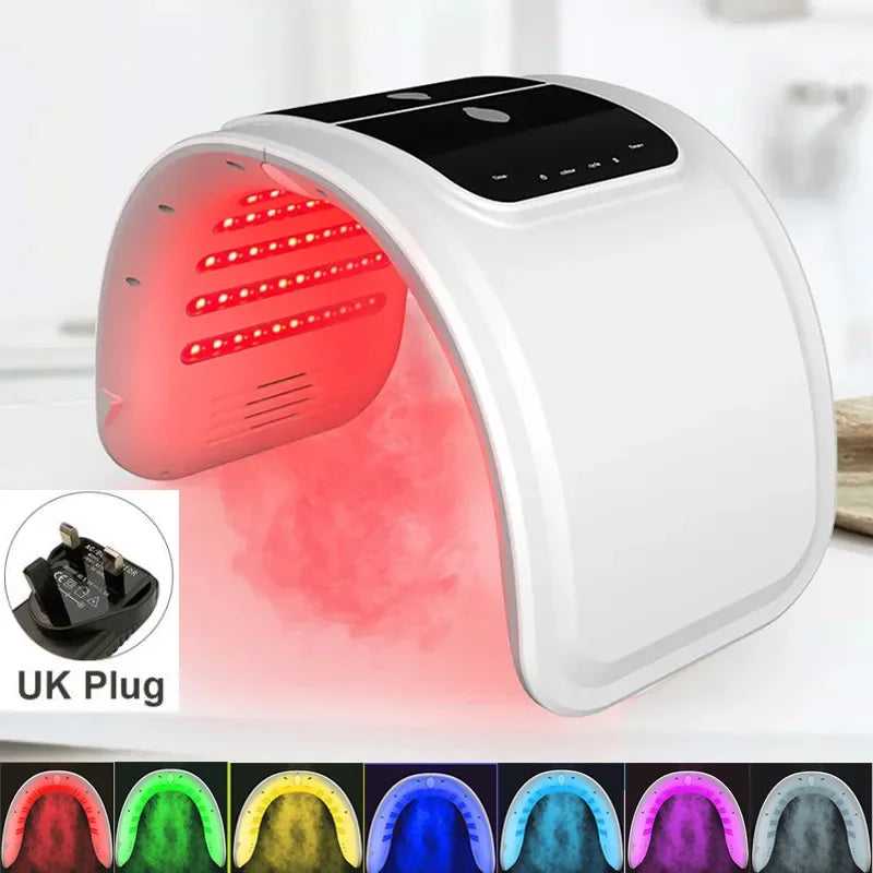7 Colors LED Mask PDT LED Mask Light Therapy Skin Care Tools Beauty Health Facial Masks Red Light Therapy Wrinkle Remove Lamp