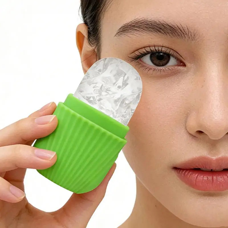 NEW Silicone Trays Facial Eye Roller Ice Ball Beauty Face Lifting Massager Contouring Reduce Acne Skin Care Tool Reusable