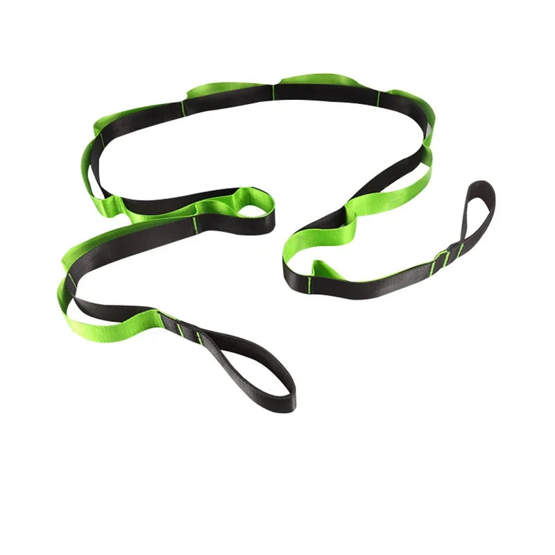 Stretching Strap Yoga Strap with Loops, Stretch Straps for Physical Therapy, Non-Elastic Exercise Strap for Pilates, Dance,Sport